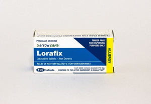 Lorafix Loratadine 100 Tablets
