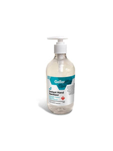 Geller Instant Hand Sanitiser 500ml (or similar available in store)